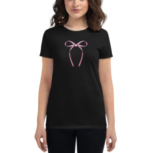 T-Shirt - Pink bow